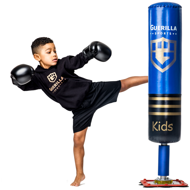 GUERILLA SPORTS PUNCHSACK KINDER BLAU