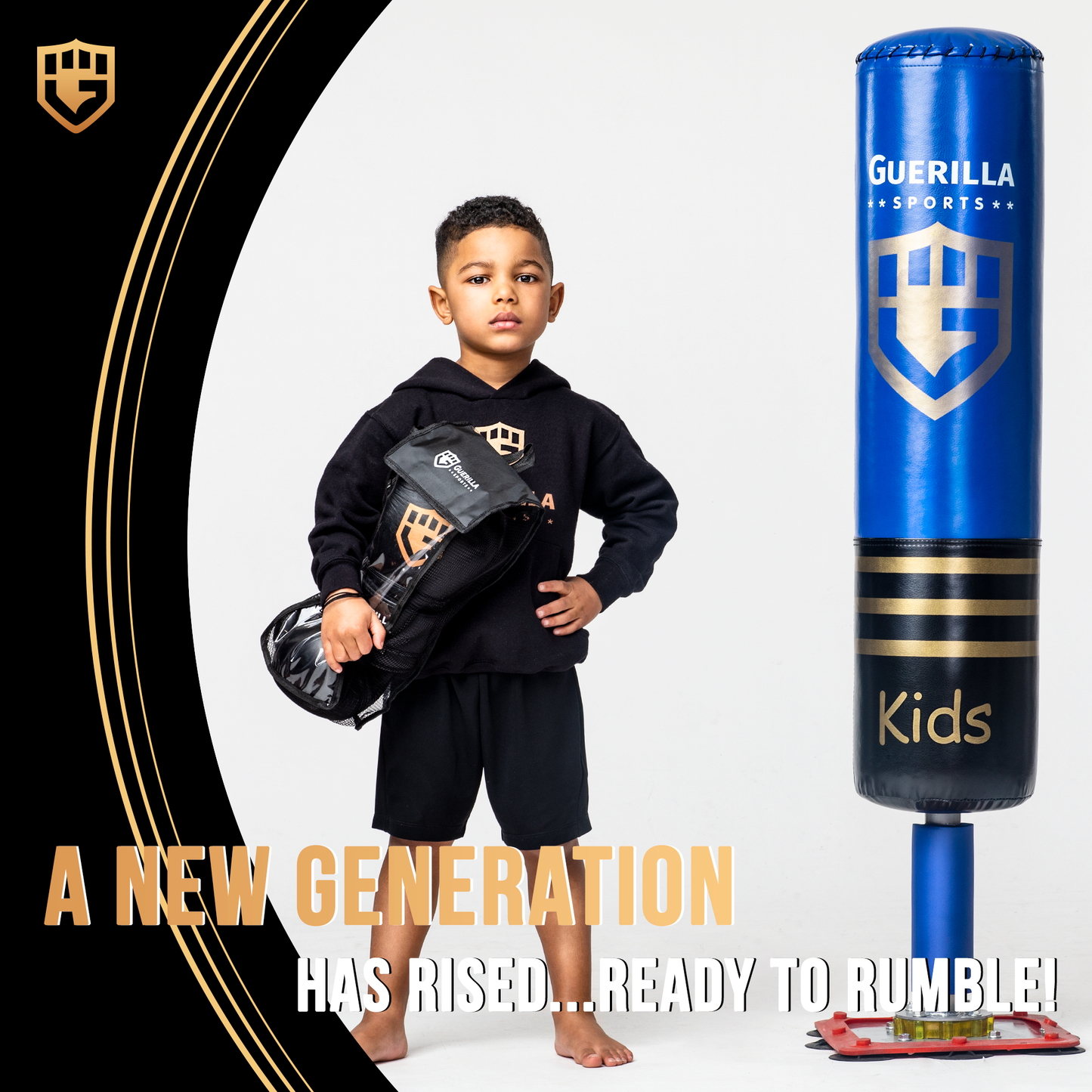 GUERILLA SPORTS KIDS BLUE